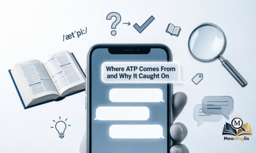 Where ATP Comes From and Why It Caught On