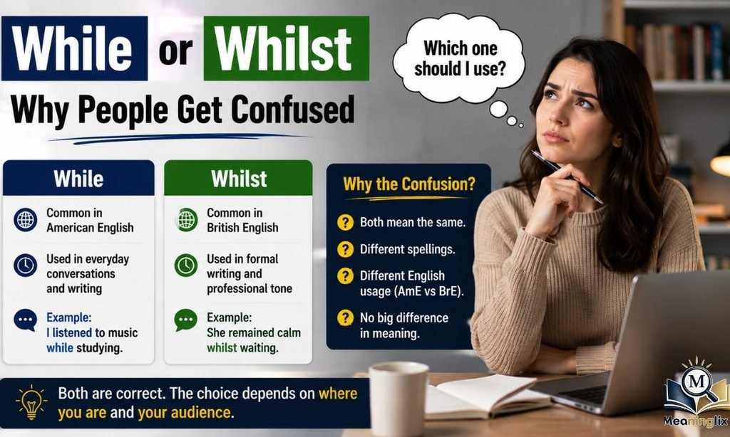 While or Whilst
