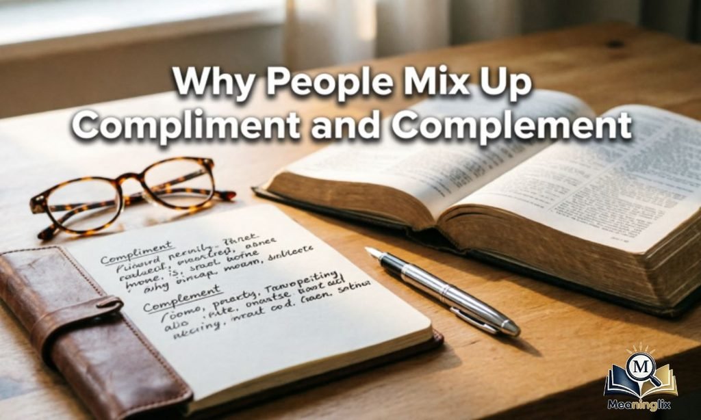 Why People Mix Up Compliment vs Complement