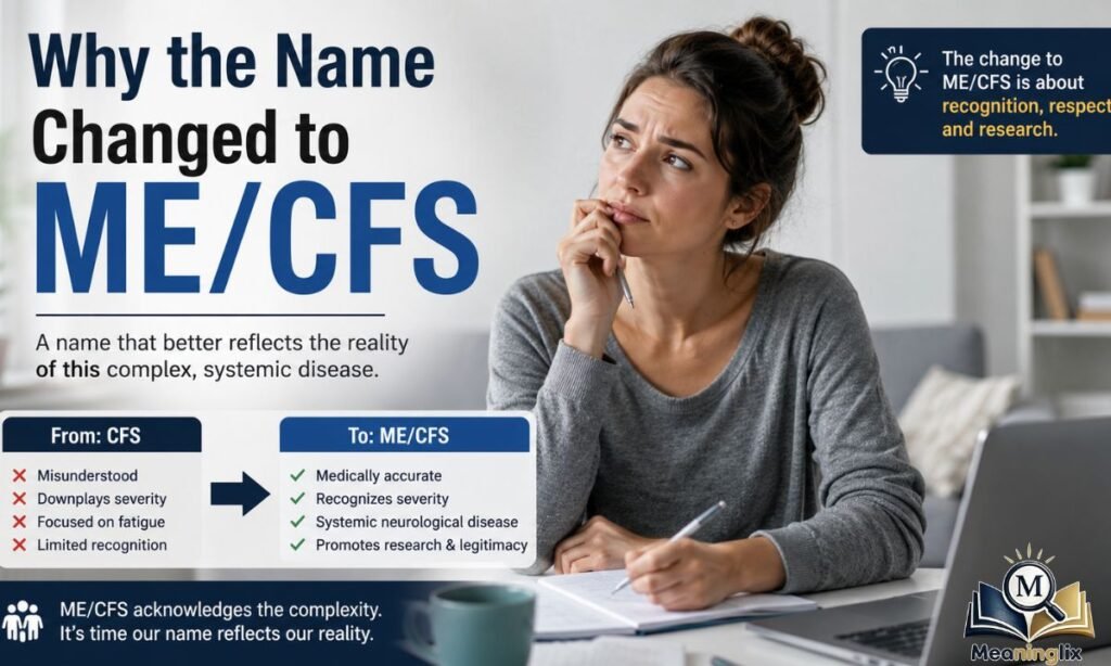 Why the Name Changed to MECFS