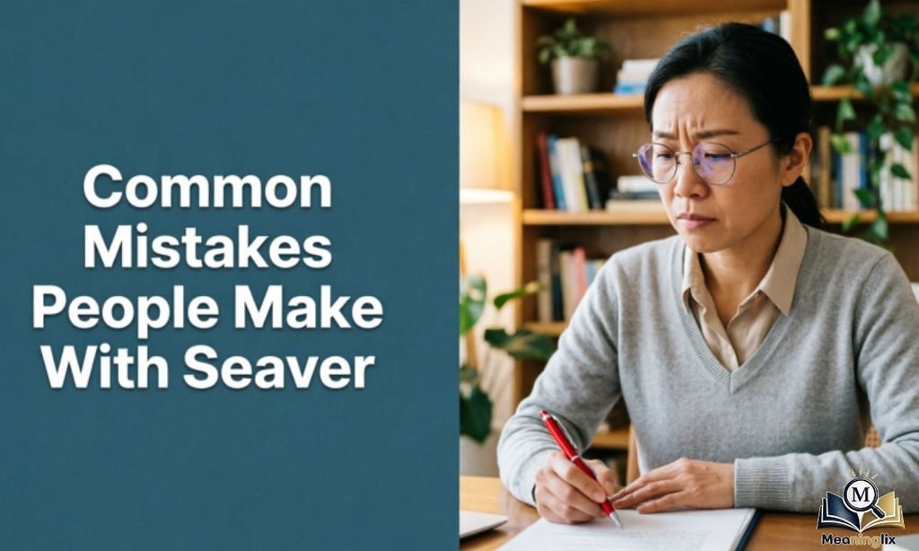 Common Mistakes People Make With Seaver
