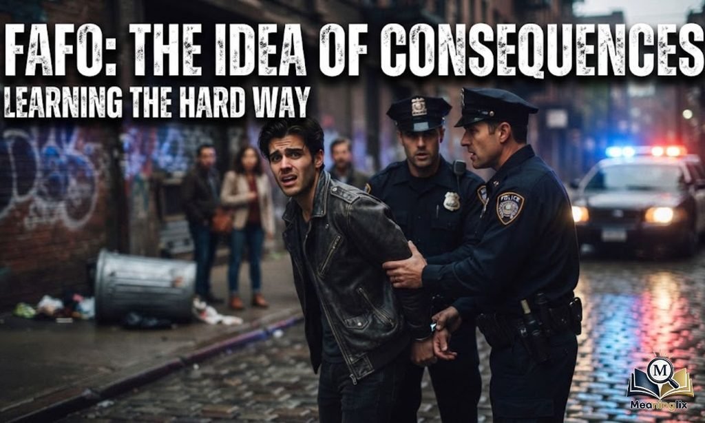FAFO and the Idea of Consequences