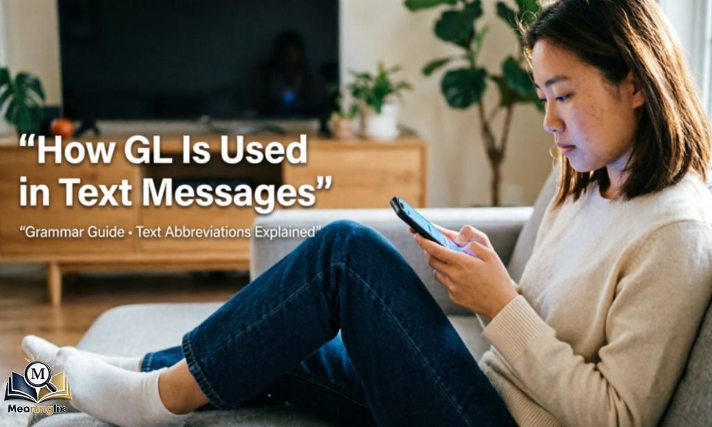 How GL Is Used in Text Messages