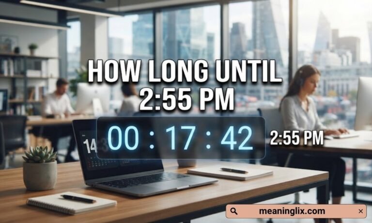How Long Until 2:55 PM