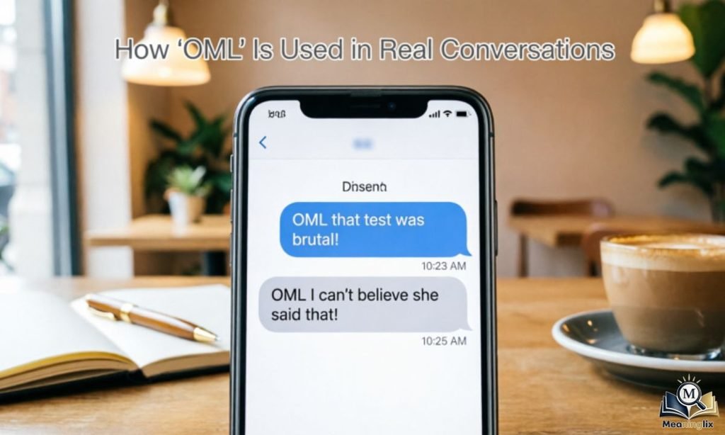 How "OML" Is Used in Real Conversations