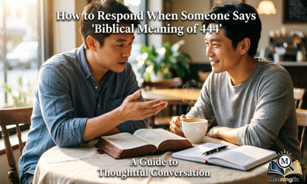 How to Respond When Someone Says biblical-meaning-444