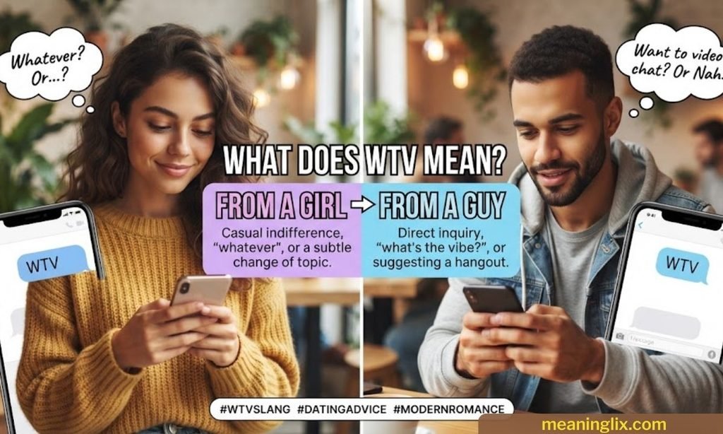 WTV Meaning From a Girl vs From a Guy