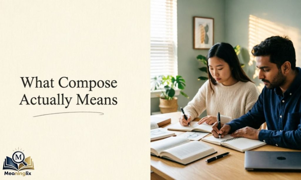 What Compose Actually Means