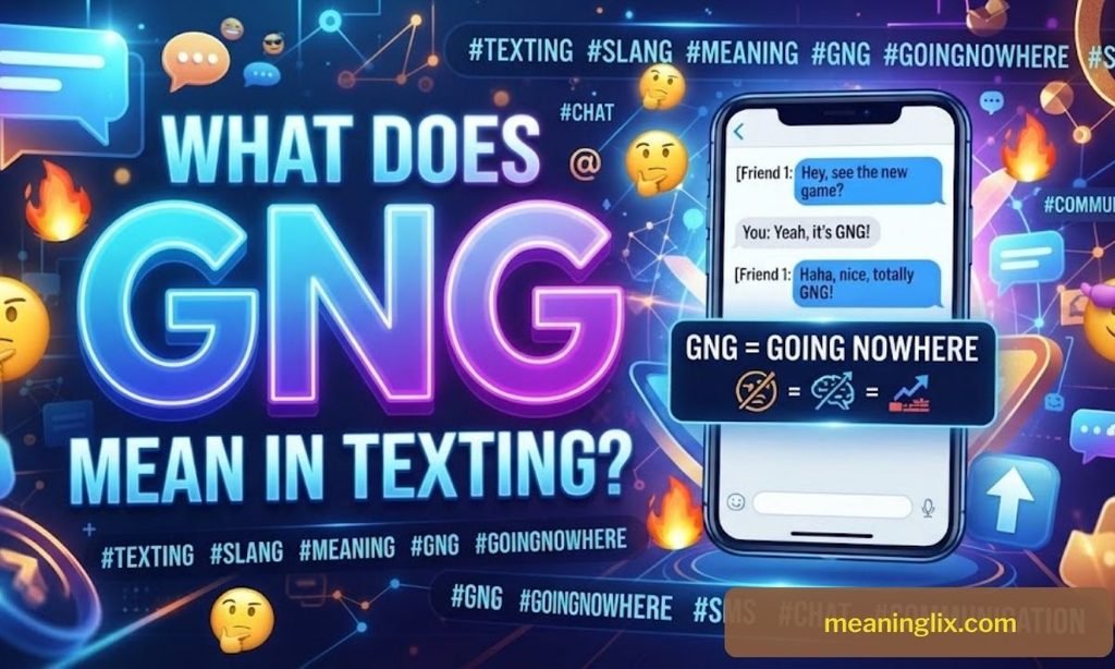 What Does GNG Mean In Texting