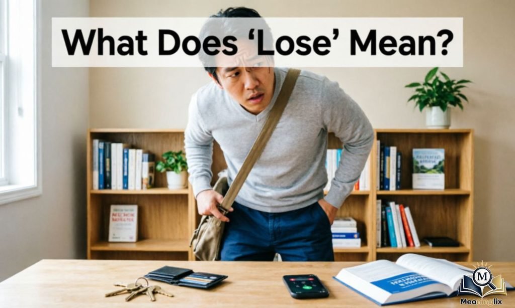 What Does Lose Mean
