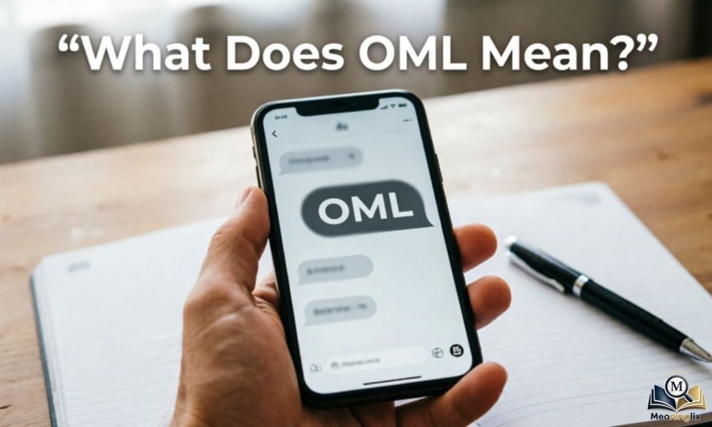 What Does OML Mean in Text