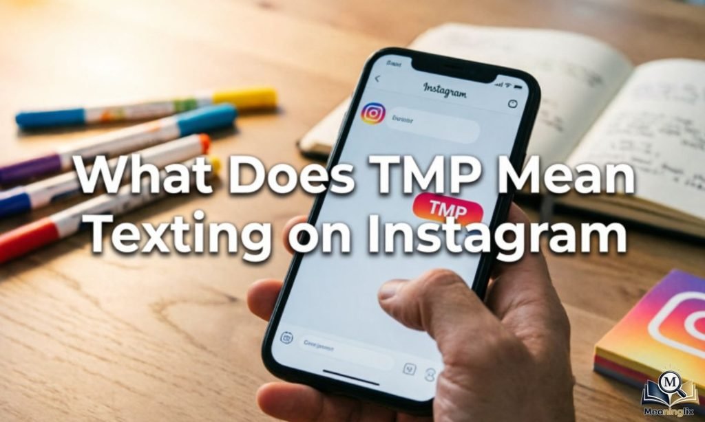What Does TMP Mean Texting on Instagram