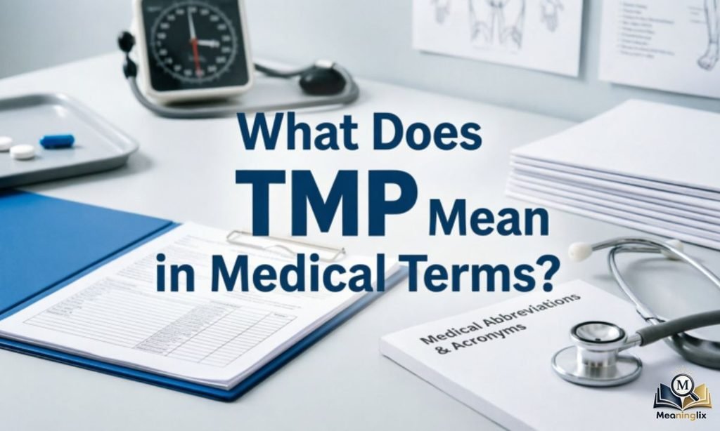 What Does TMP Mean in Medical Terms