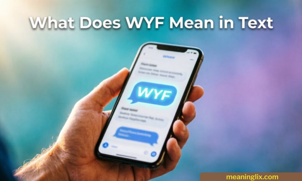 What Does WYF Mean in Text
