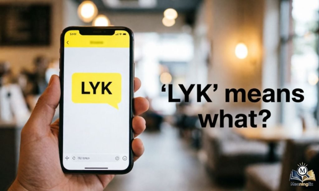 What does LYK mean on Snapchat