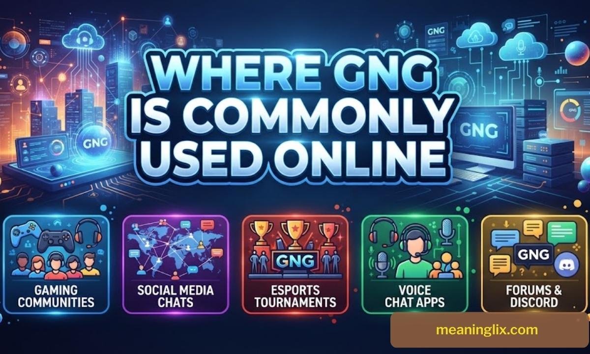 Where GNG Is Commonly Used Online