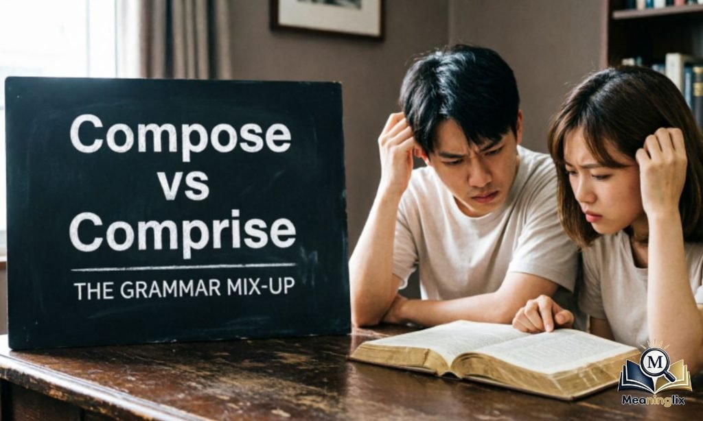 Why People Mix Up Compose and Comprise