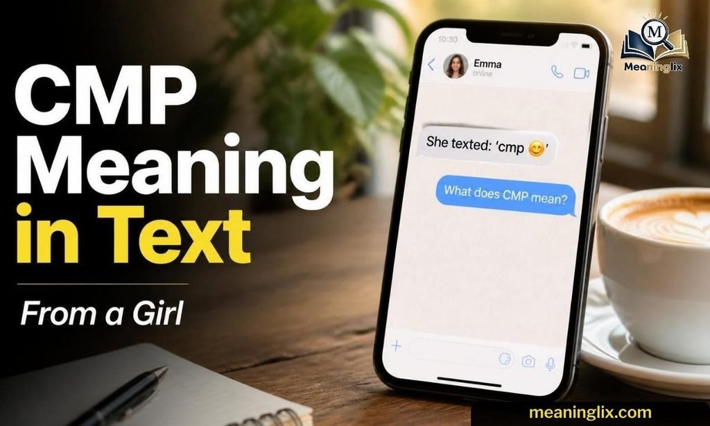 CMP Meaning in Text From a Girl