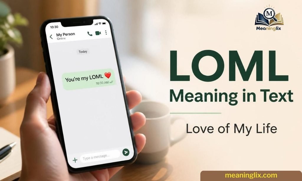 Loml meaning in text whatsapp