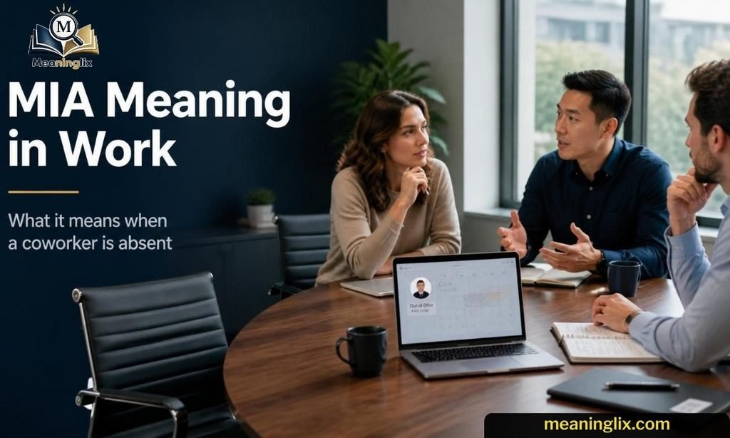 MIA Meaning in Work