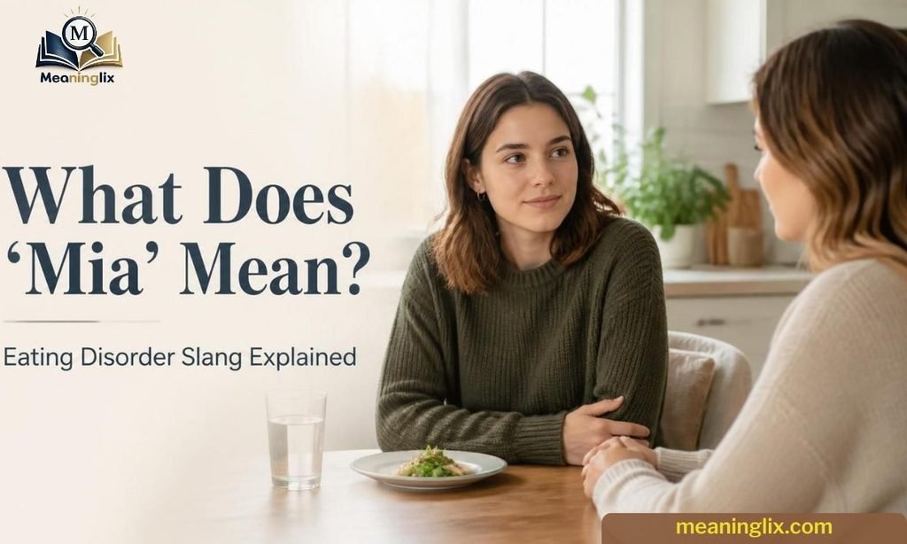 Mia Abbreviation Meaning Eating Disorder