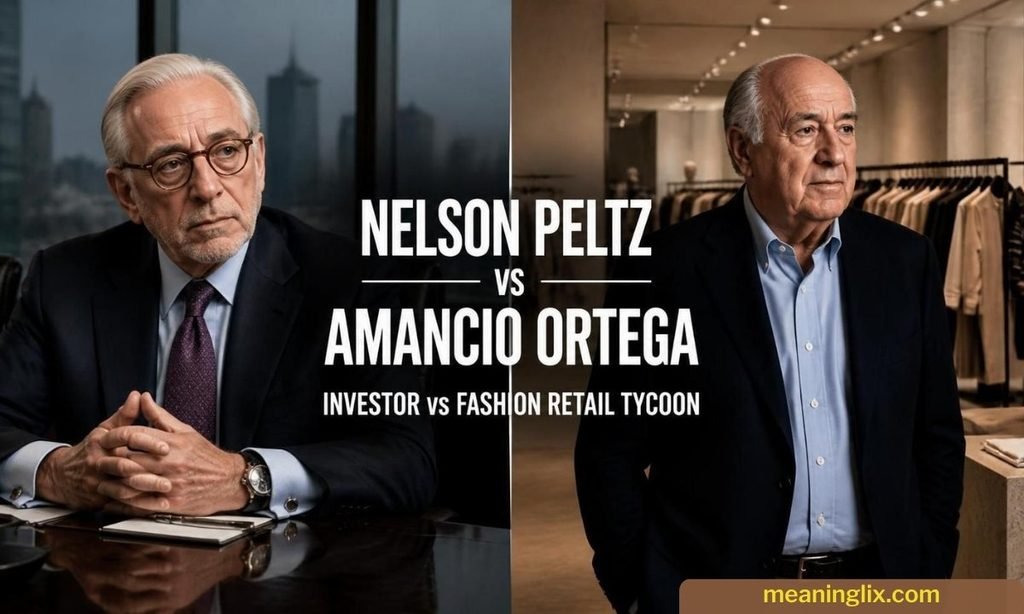 Nelson Peltz and Amancio Ortega Compared