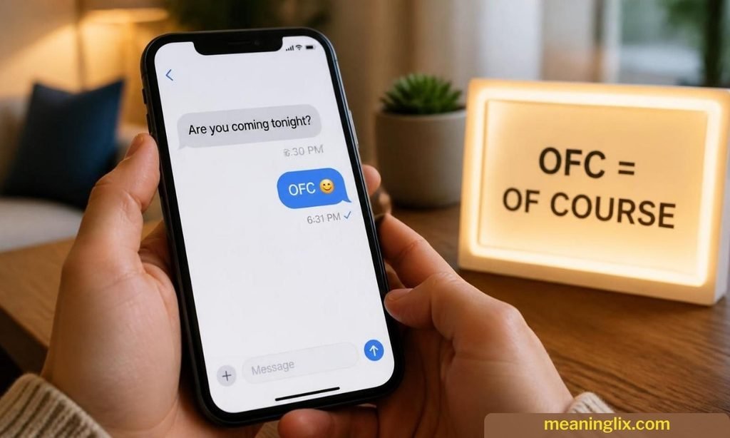 Ofc Meaning In Text From a Girl or a Guy
