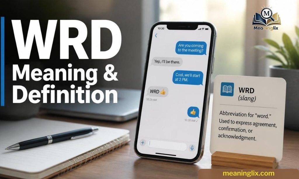 WRD Meaning & Definition