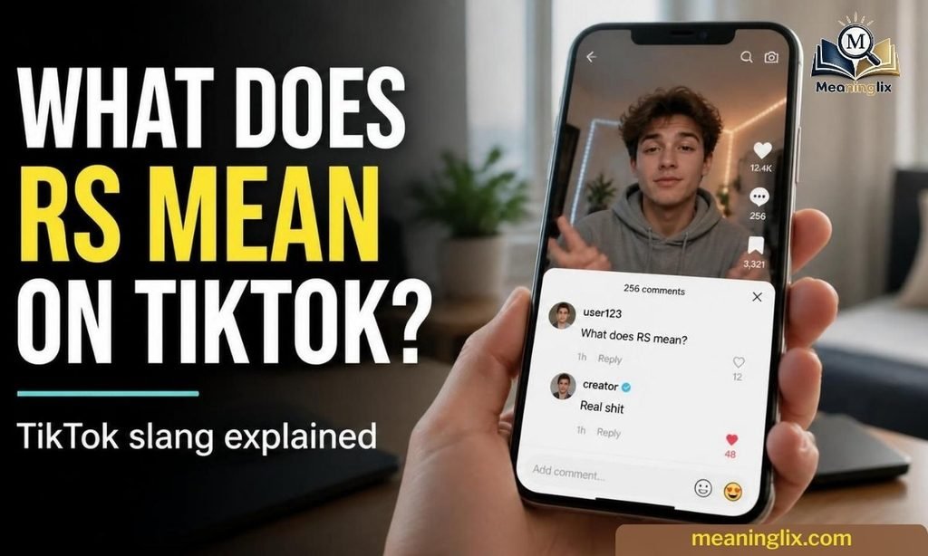 What does RS mean TikTok